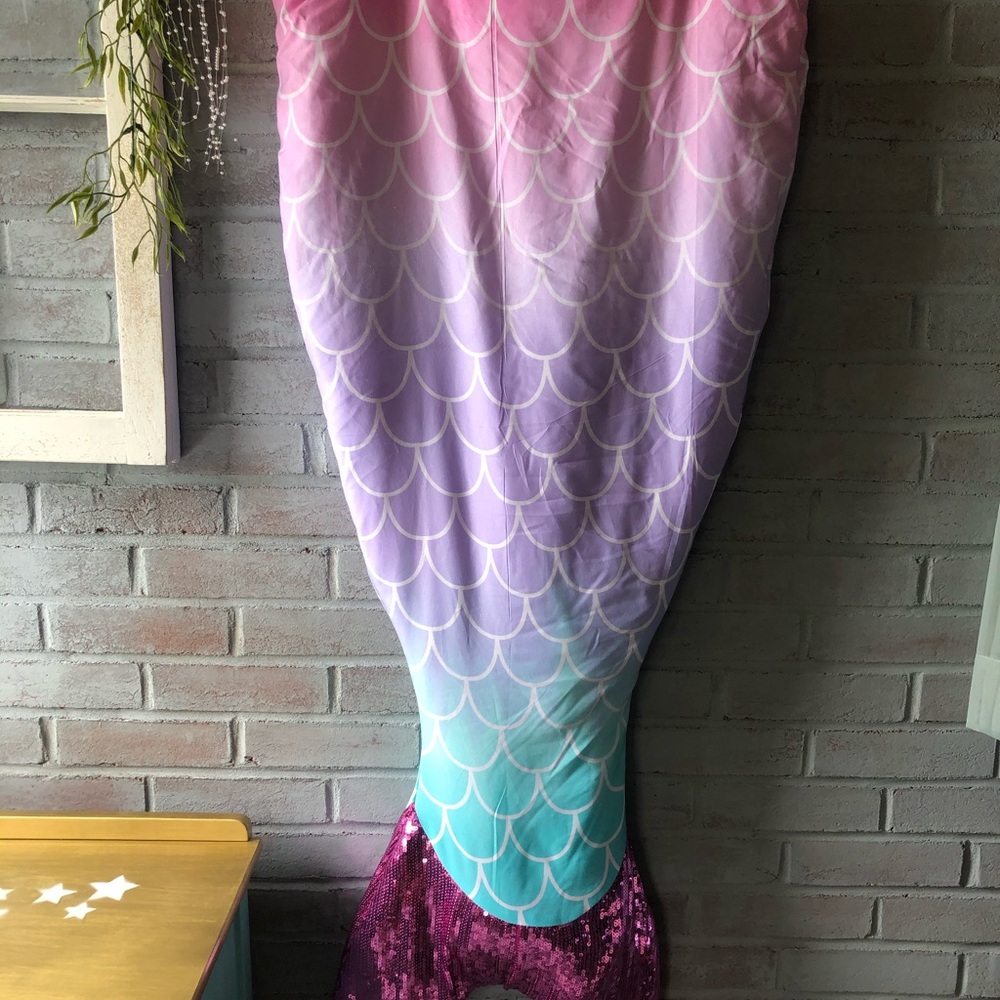 Mermaid children’s sleeping bag